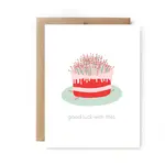Unblushing 40th 50th Birthday Card