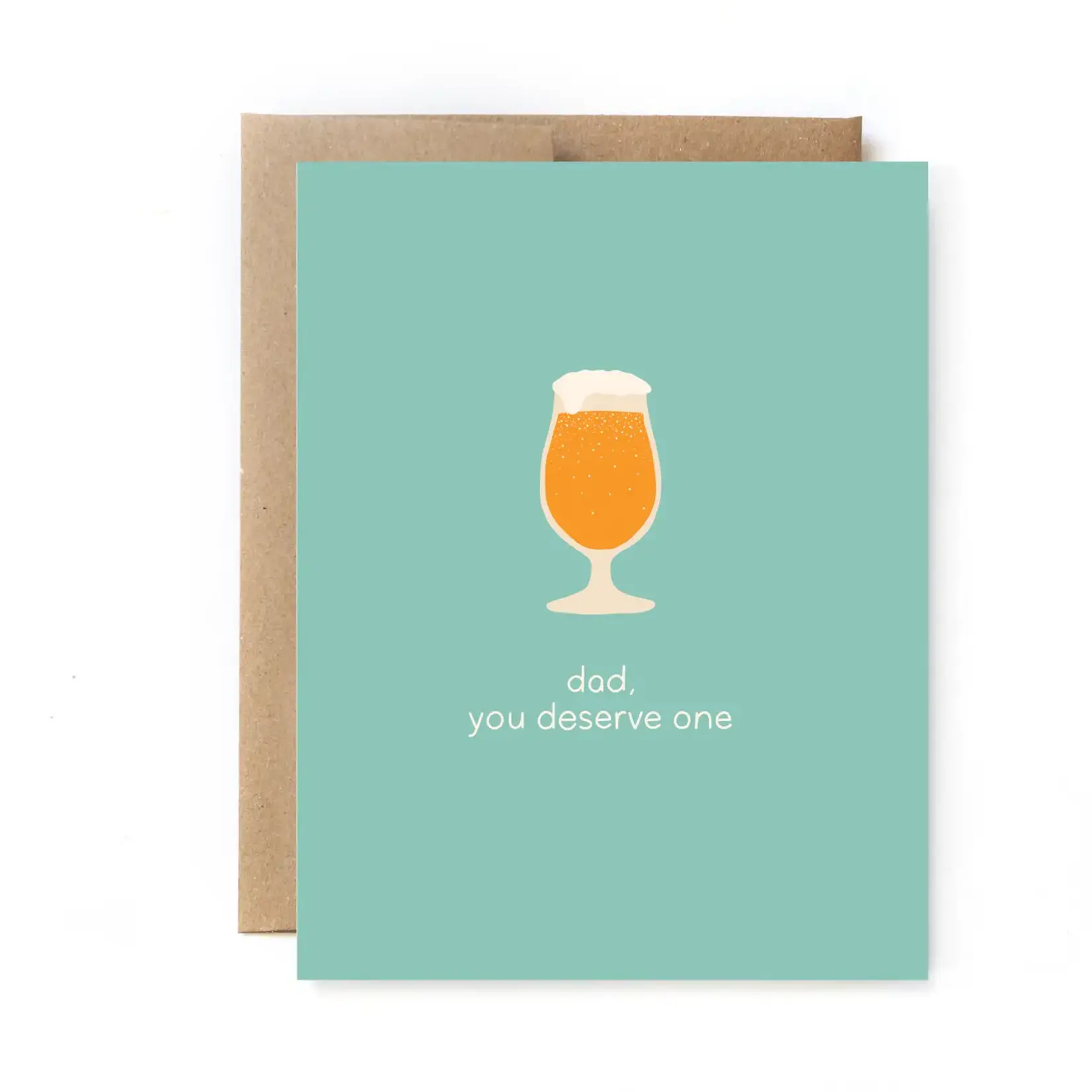 Unblushing Beer Father's Day Card