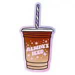Boss Dotty Iced Coffee Sticker