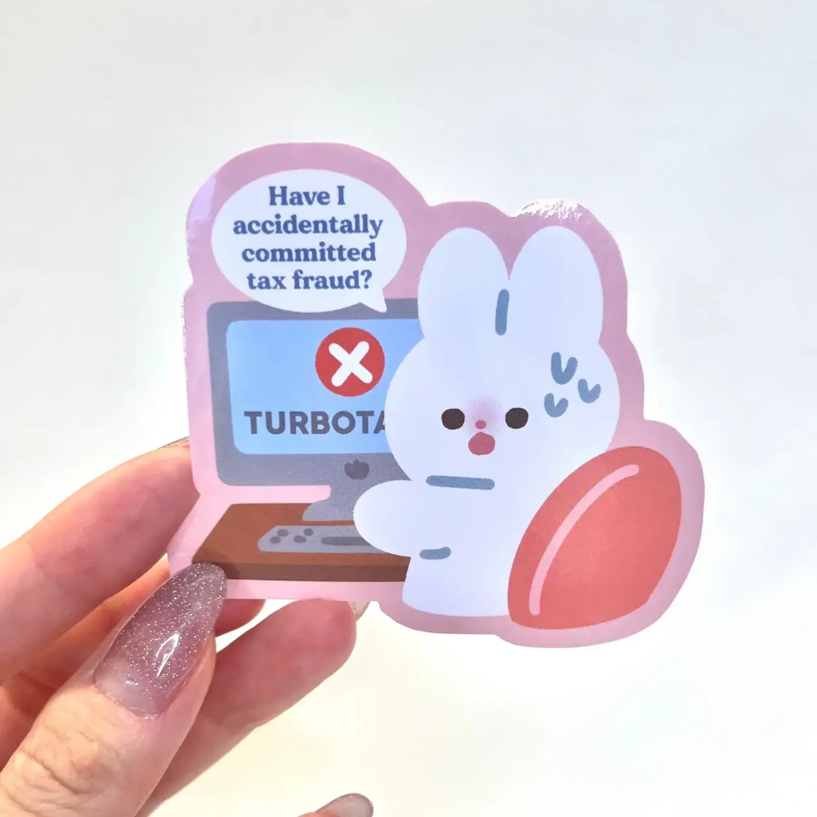 Tax Fraud Sticker