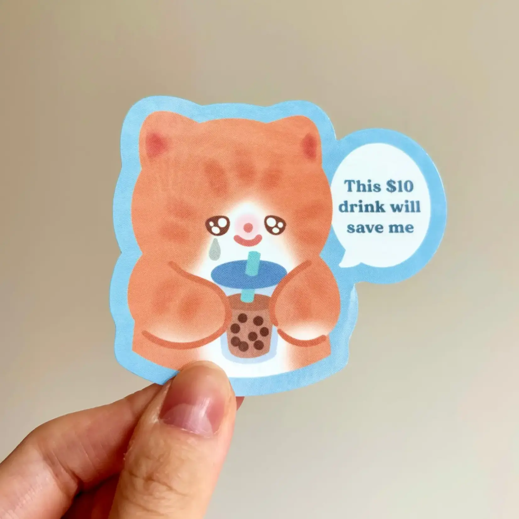 $10 Drink Sticker