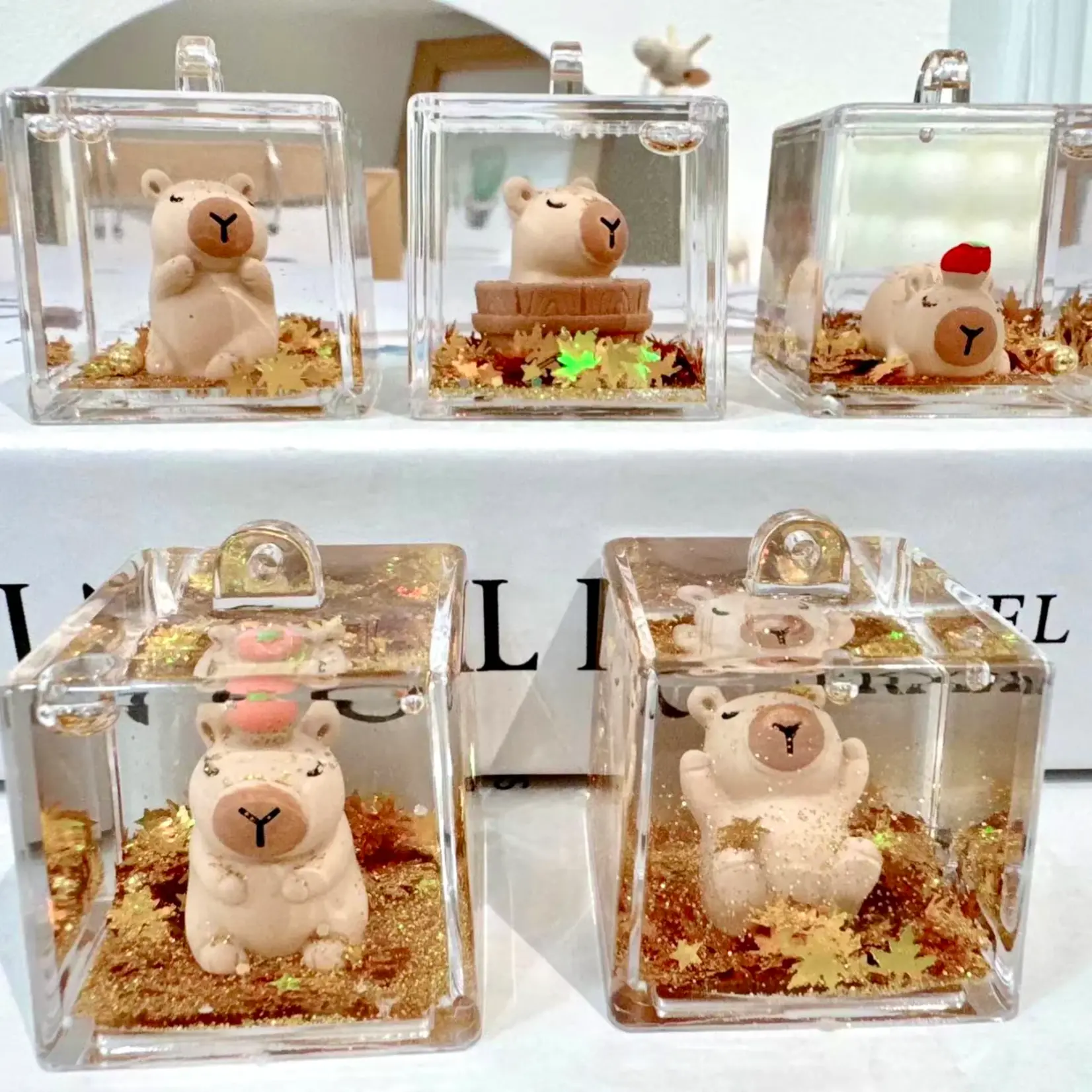 BC Mini Capybara Floaty Keycharm