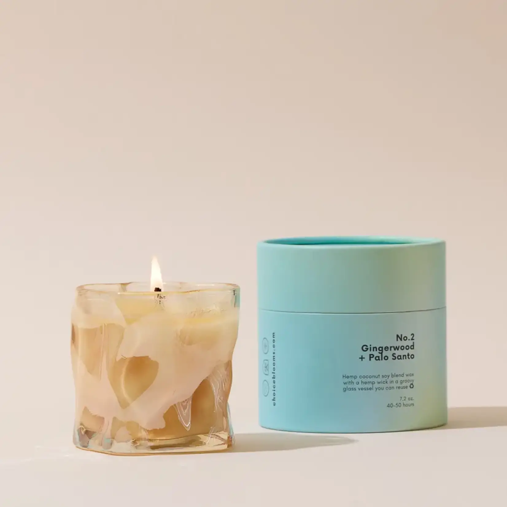 Choice Blooms No. 2 Gingerwood + Palo Santo Candle