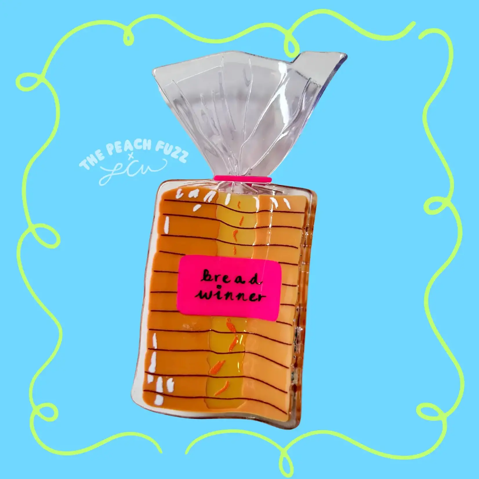 The Peach Fuzz Bread Winner Hair Claw
