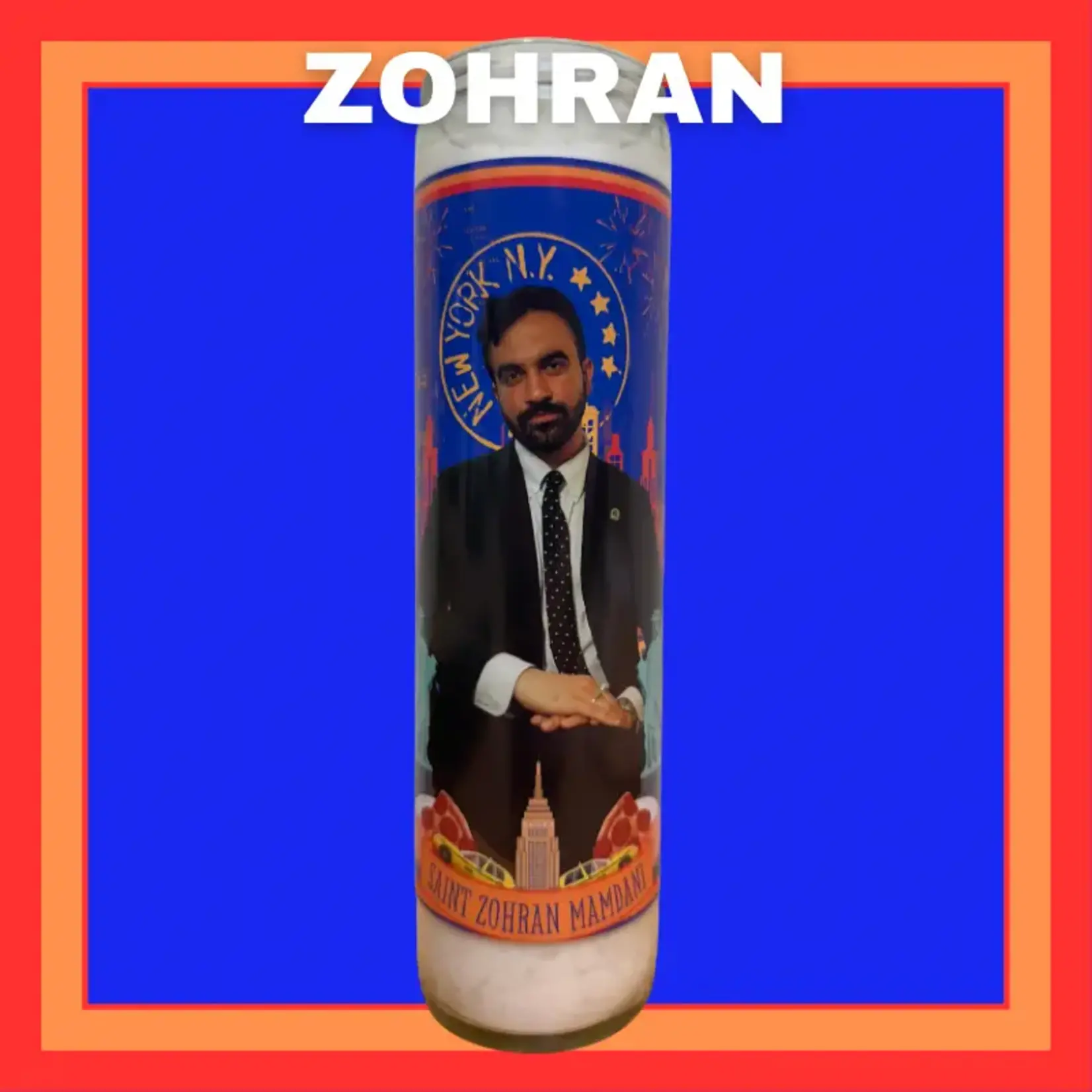 The Luminary and Co. Zohran Mamdani Prayer Candle