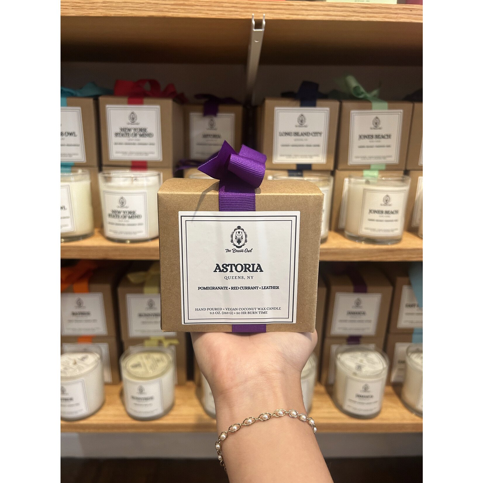 Planet Sis Astoria Neighborhood Candle