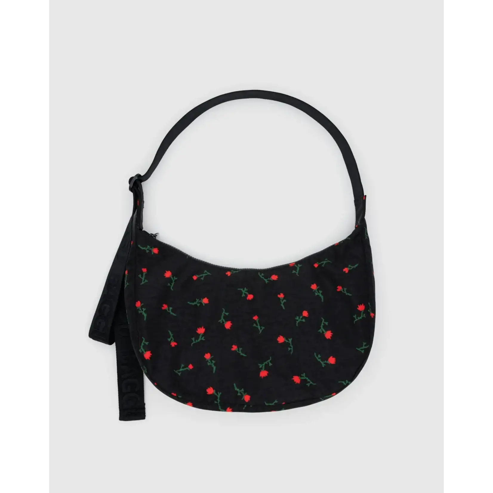 Baggu Medium Nylon Crescent Bag Painted Wildflower