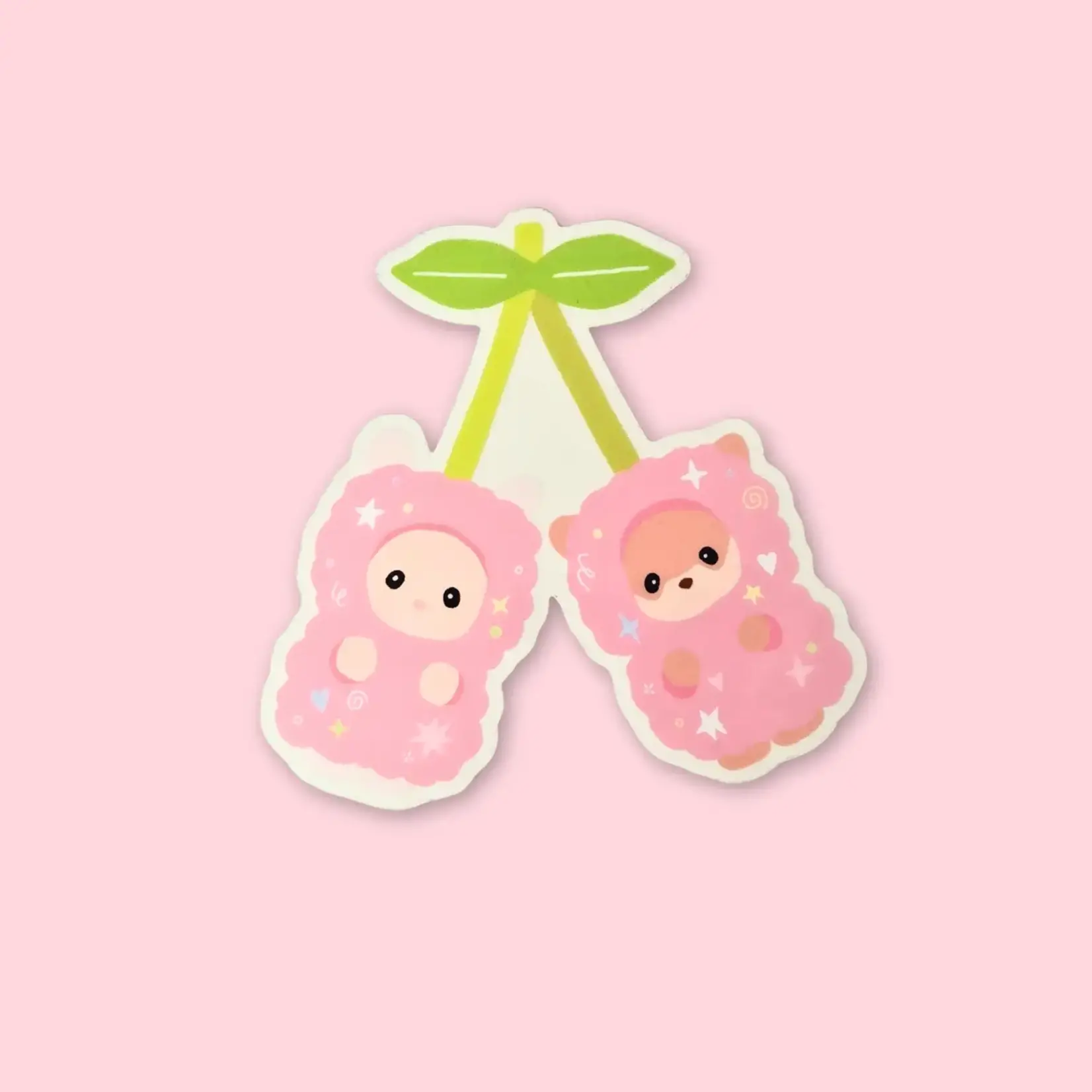 Riley Grae Calico Cherry Sticker