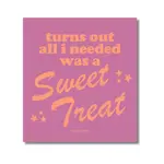 Golden Gems All I Needed Was A Sweet Treat Sticker