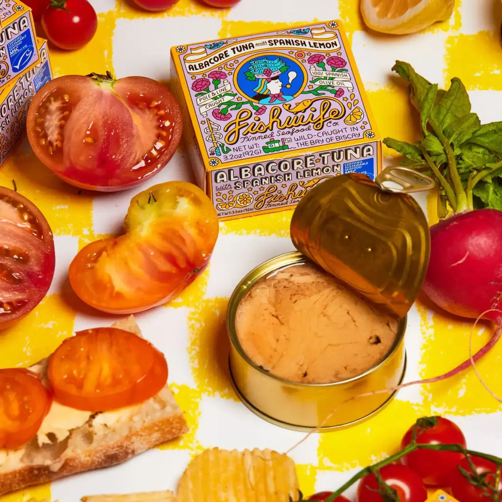 Fishwife Albacore Tuna Spanish Lemon