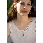 Peter and June Tiny Ladybug Necklace