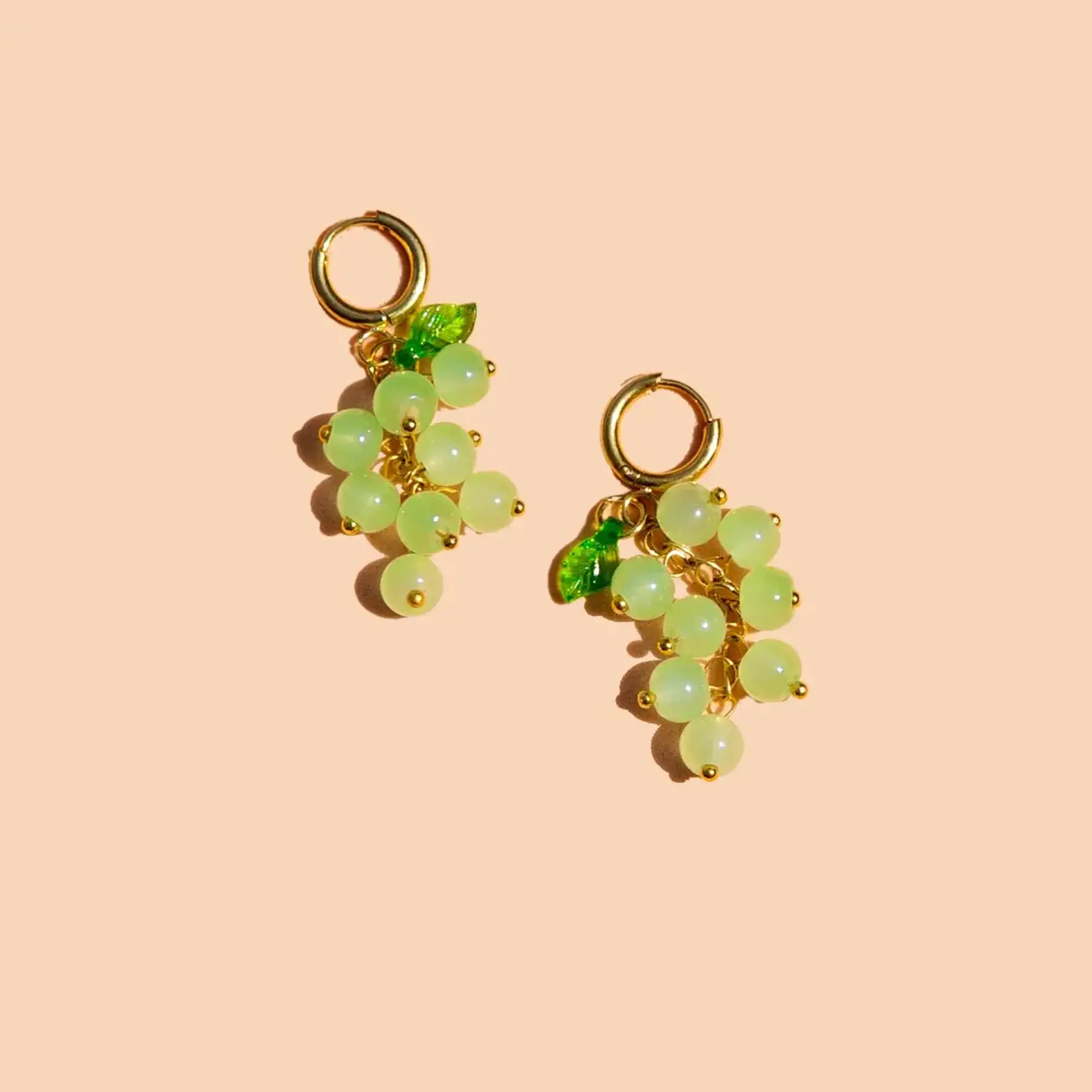 Peter and June Heard It Through the Grapevine Hoops - Green
