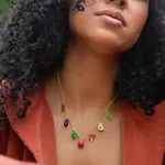 Peter and June Harvest Charm Necklace