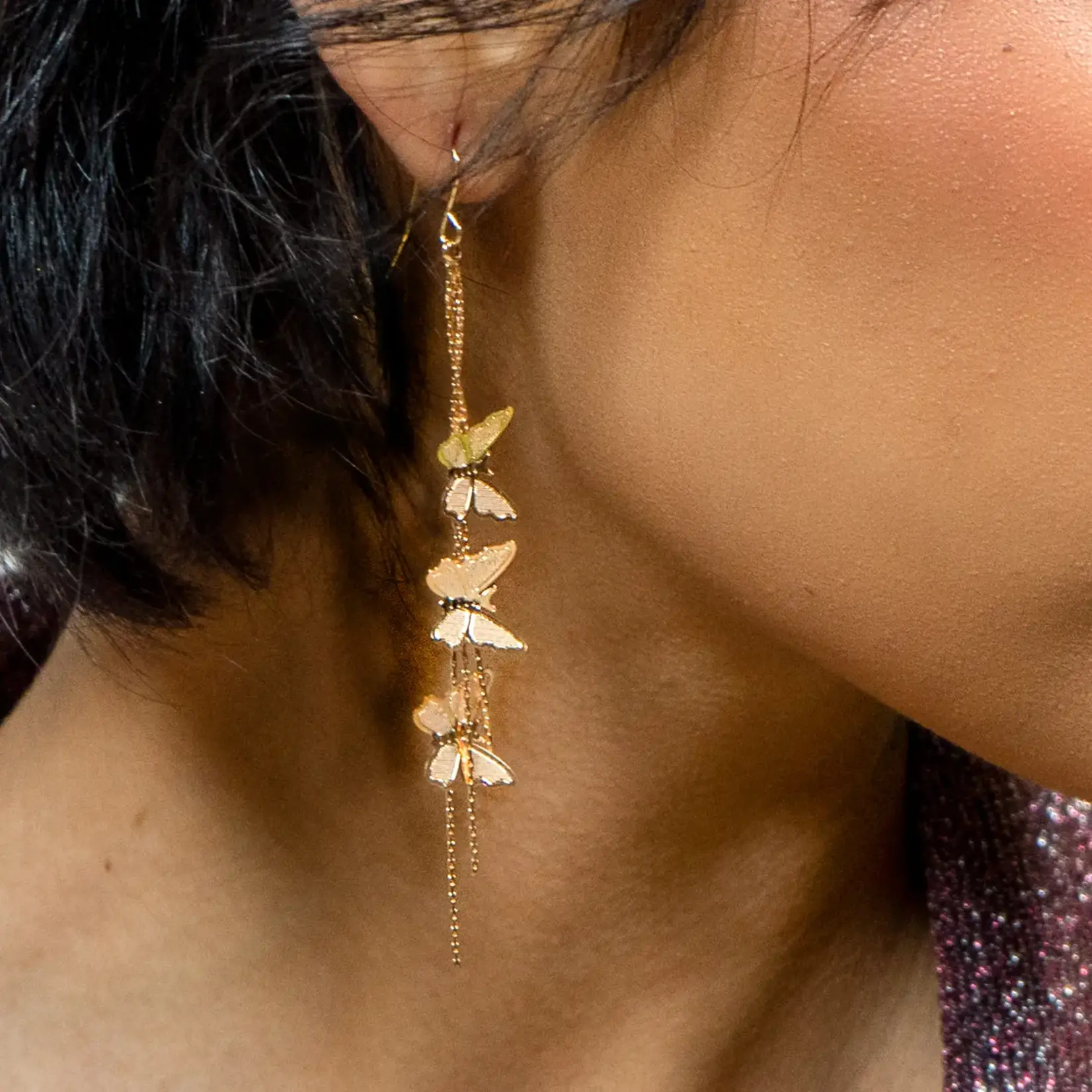 Peter and June Give Me Butterflies Earring