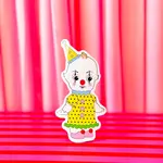 A Shop of Things Clown Kewpie Sticker