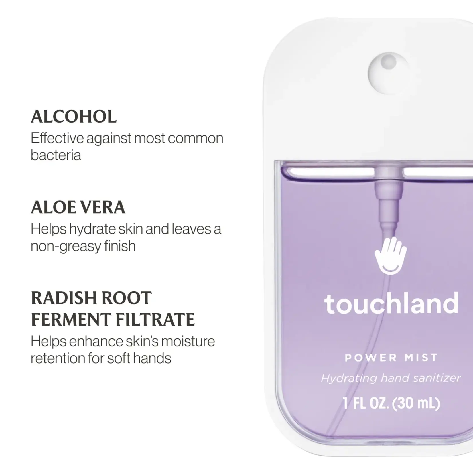 Touchland Pure Lavender Mist Hand Sanitizer