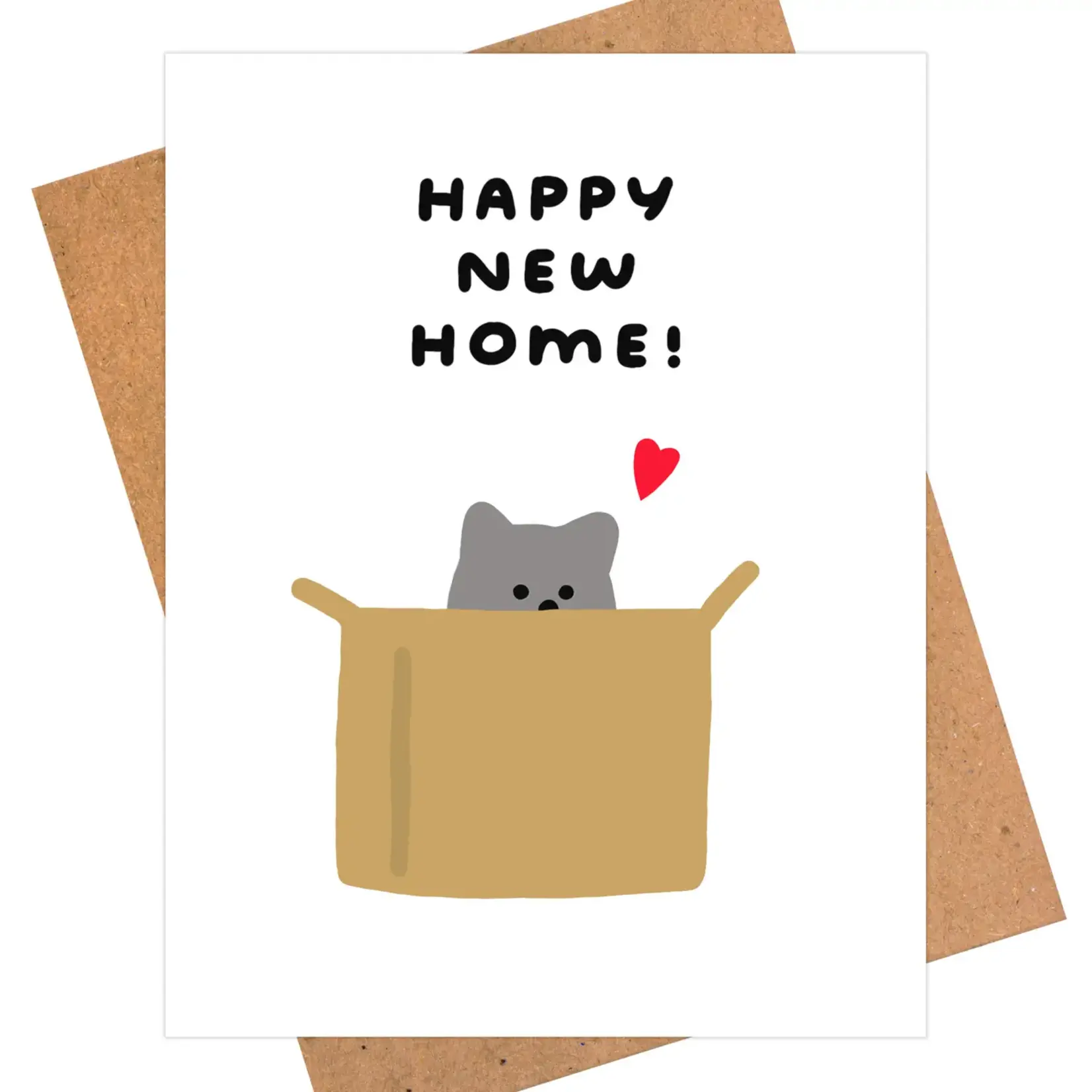IEJ Studio New Home Cat Card