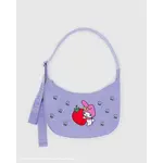 Baggu Medium Nylon Crescent Bag - Embroidered My Melody Strawberry