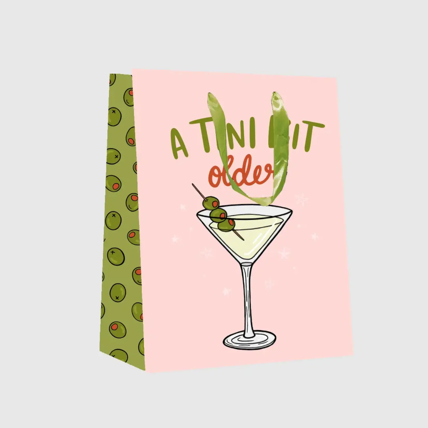 Brittany Paige A Tini Bit Older Martini Birthday Gift Bag
