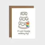 Brittany Paige Big Gay Wedding Day Card
