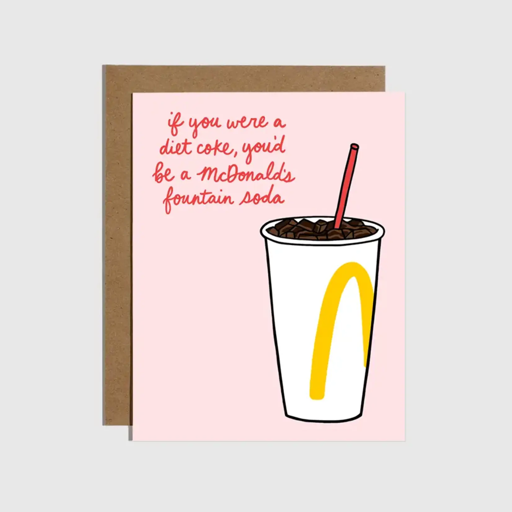 Brittany Paige Fountain Soda Love Card