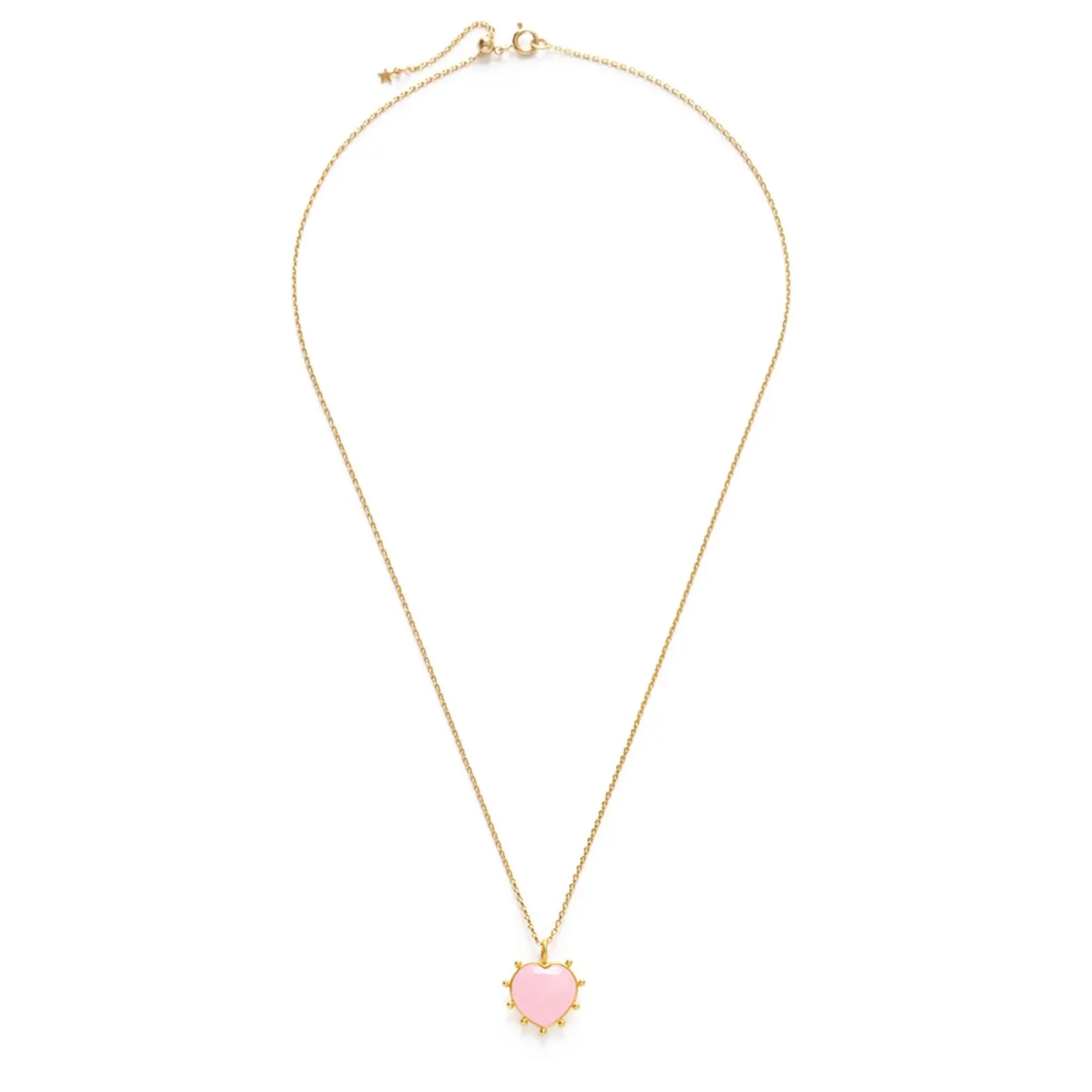 Amano Studio Gemstone Heart Necklace