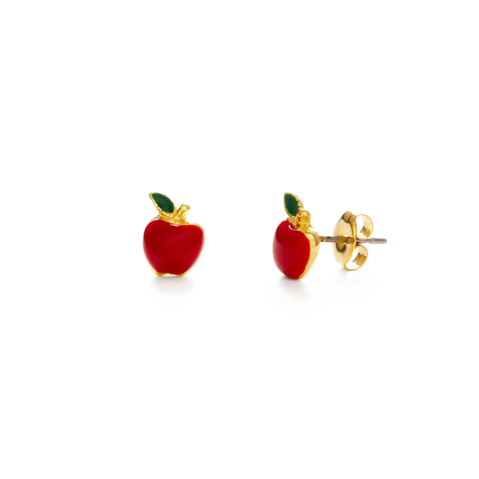 Amano Studio Red Apple Stud Earrings