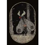 Barnacles and Moss Mothman Booty Fine Art Print