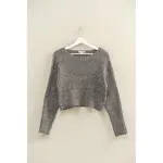 HYFVE Drop Sleeve Sweater BLACK