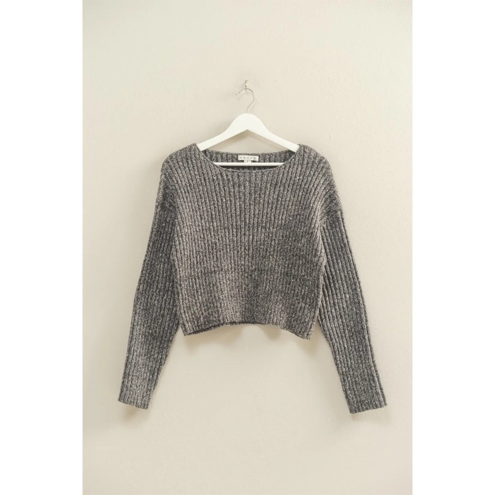 HYFVE Drop Sleeve Sweater BLACK