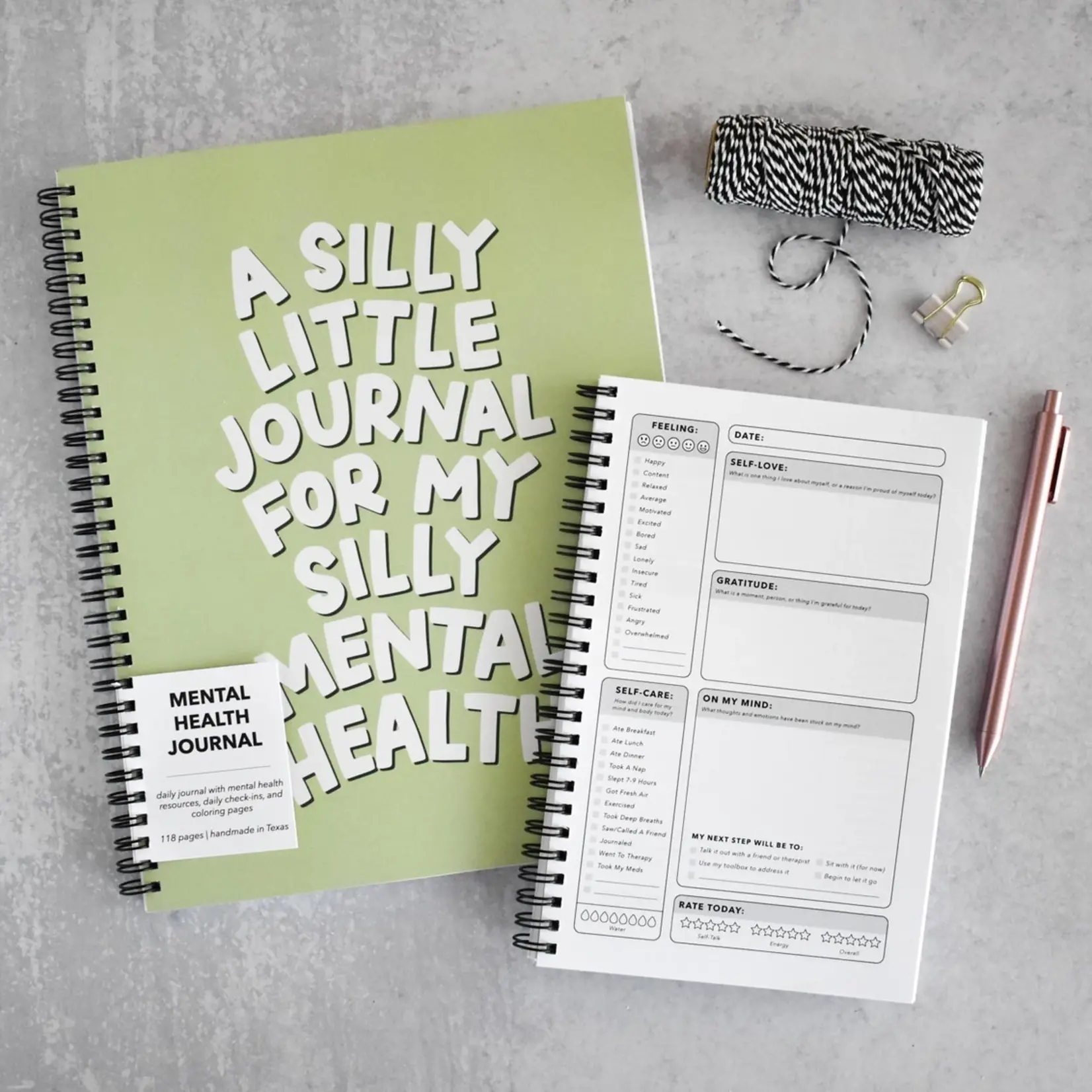 Kyn You Believe It Silly Little Mental Health Journal