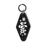 femfetti Ugh Glitter Motel Keychain