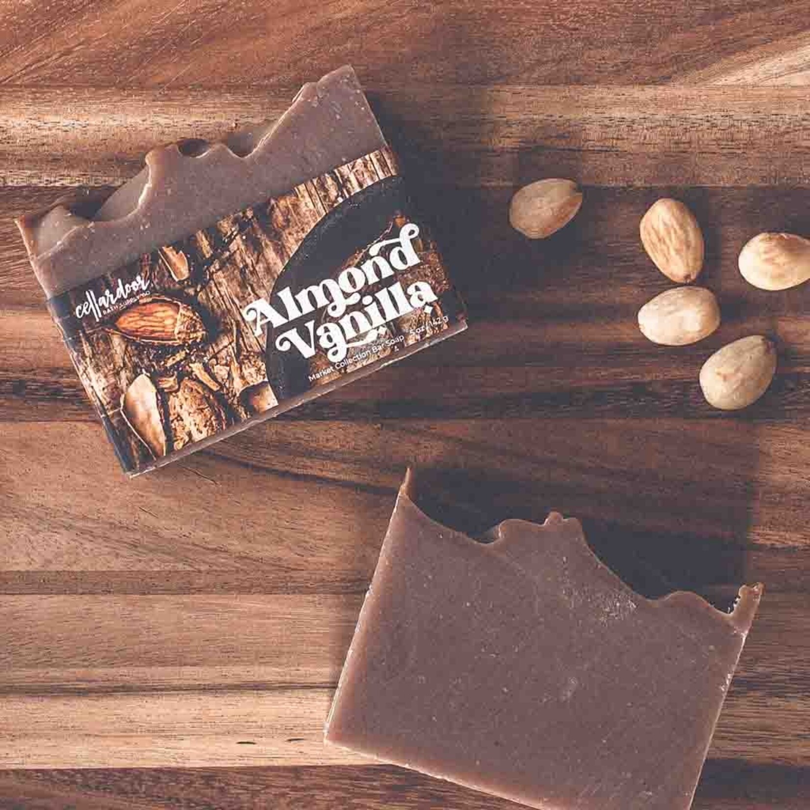 Cellar Door Bath Supply Co Almond Vanilla Bar Soap
