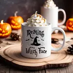 House of Rodan Resting Witch Face Mug