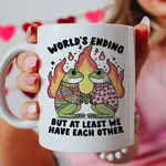 House of Rodan Worlds Ending Frog Love Mug