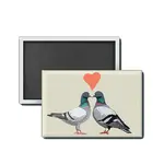 Drawn Goods Lovebird Pigeon Magnet