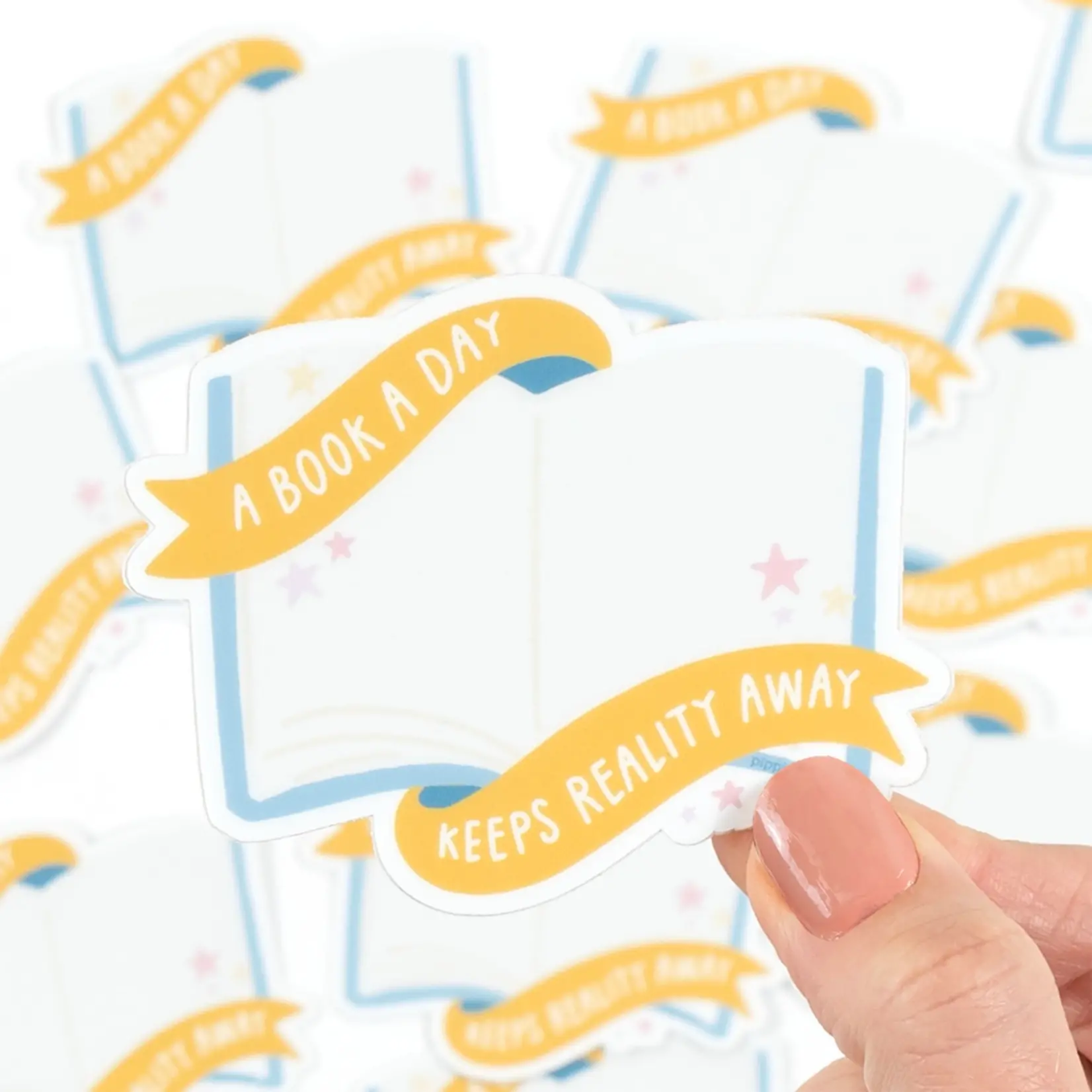 Pippi Post A Book A Day Sticker