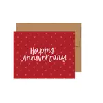 Pippi Post Happy Anniversary Red Card
