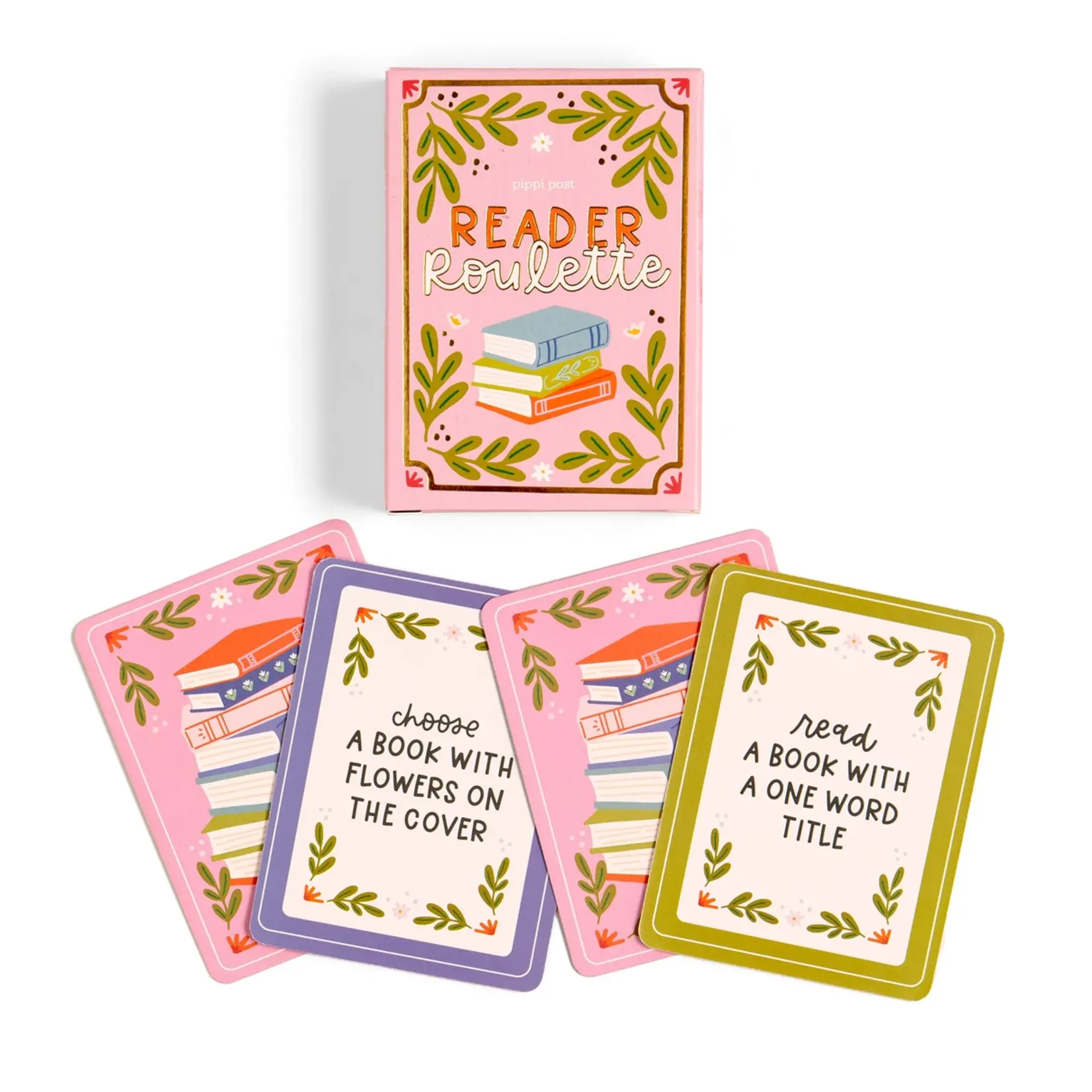 Pippi Post Reader Roulette Card Game