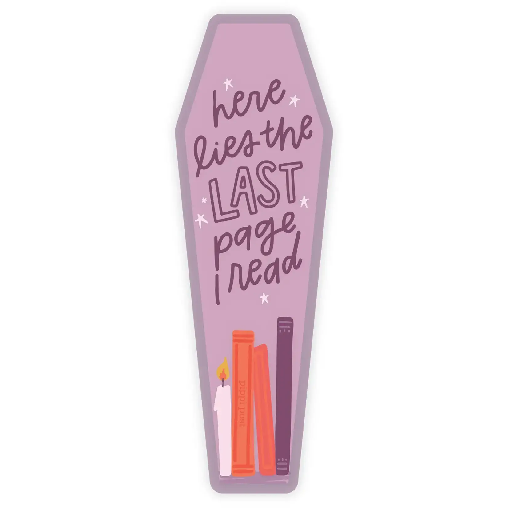 Pippi Post The Last Page Halloween Transparent Bookmark