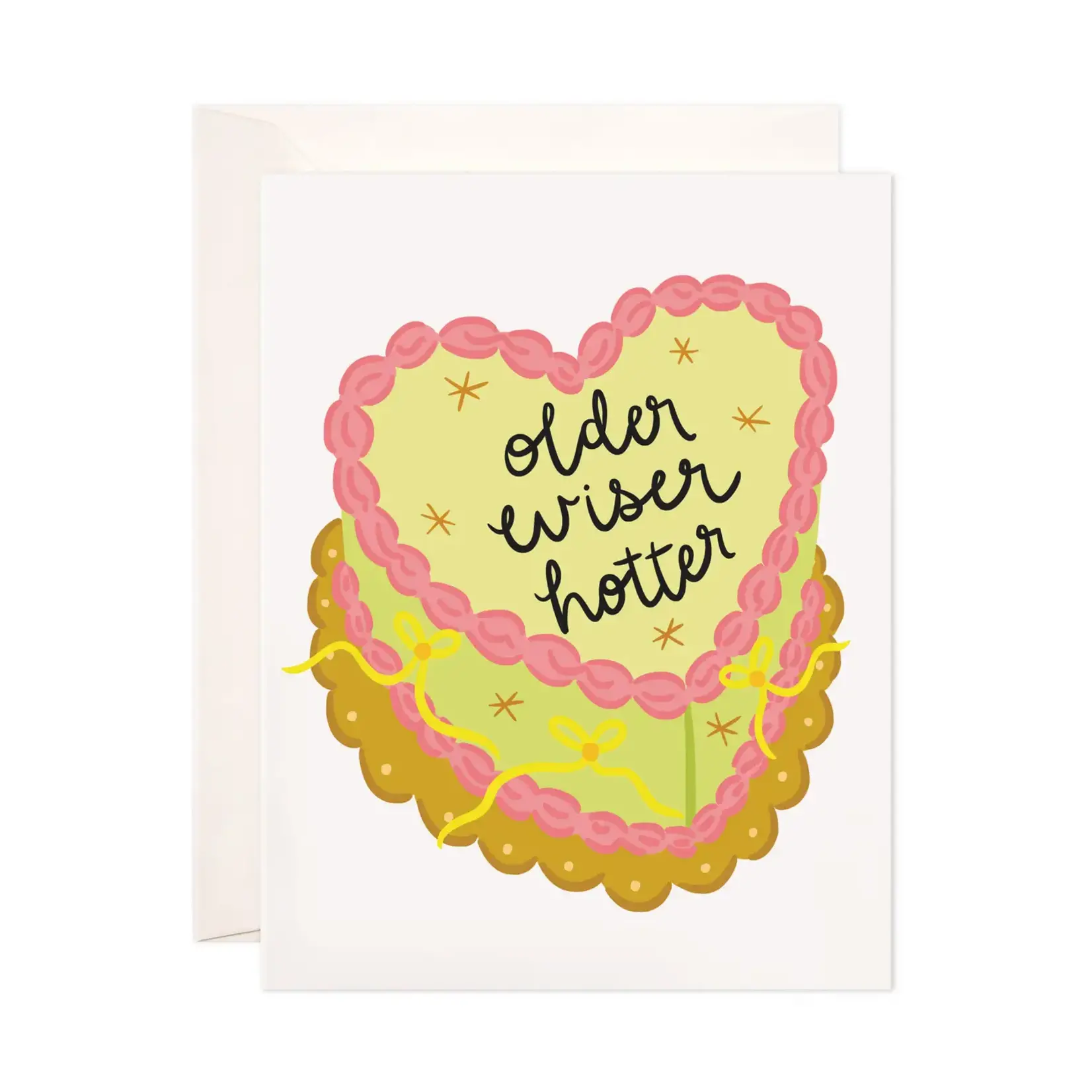 Bloomwolf Studio Older Wiser Hotter Card