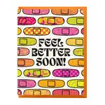 Boss Dotty Feel Better Bandages Sympathy Card