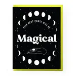 Boss Dotty Moon Phase Congratulations Card