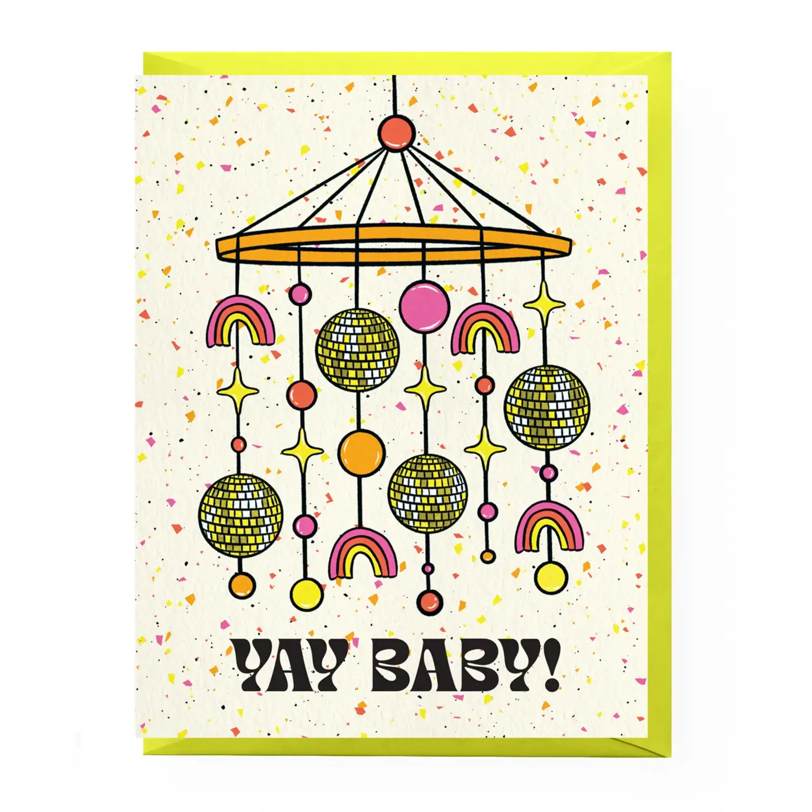 Boss Dotty Disco Baby Card