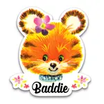 Smitten Kitten Baddie Vinyl Sticker