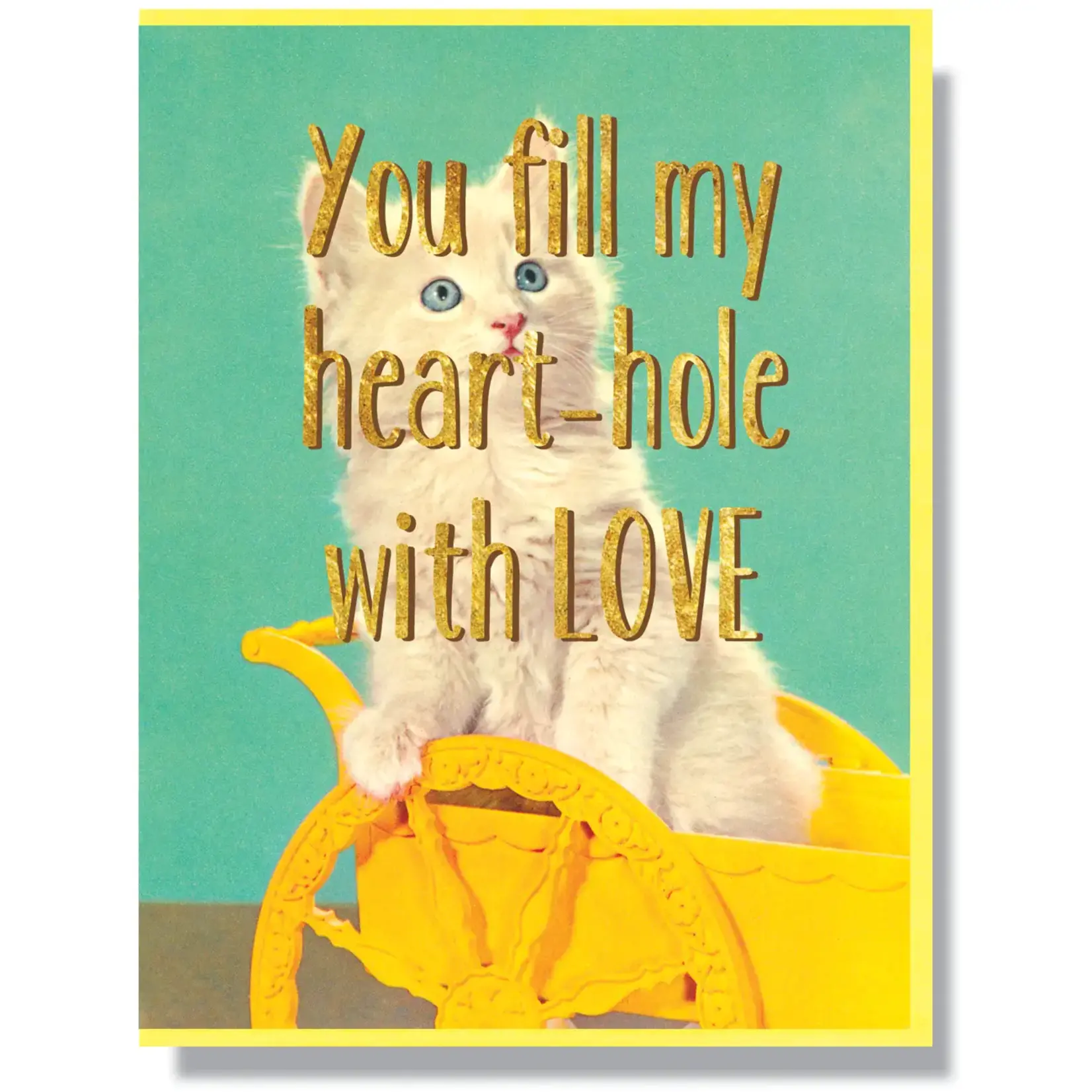 Smitten Kitten You Fill My Heart Hole Card