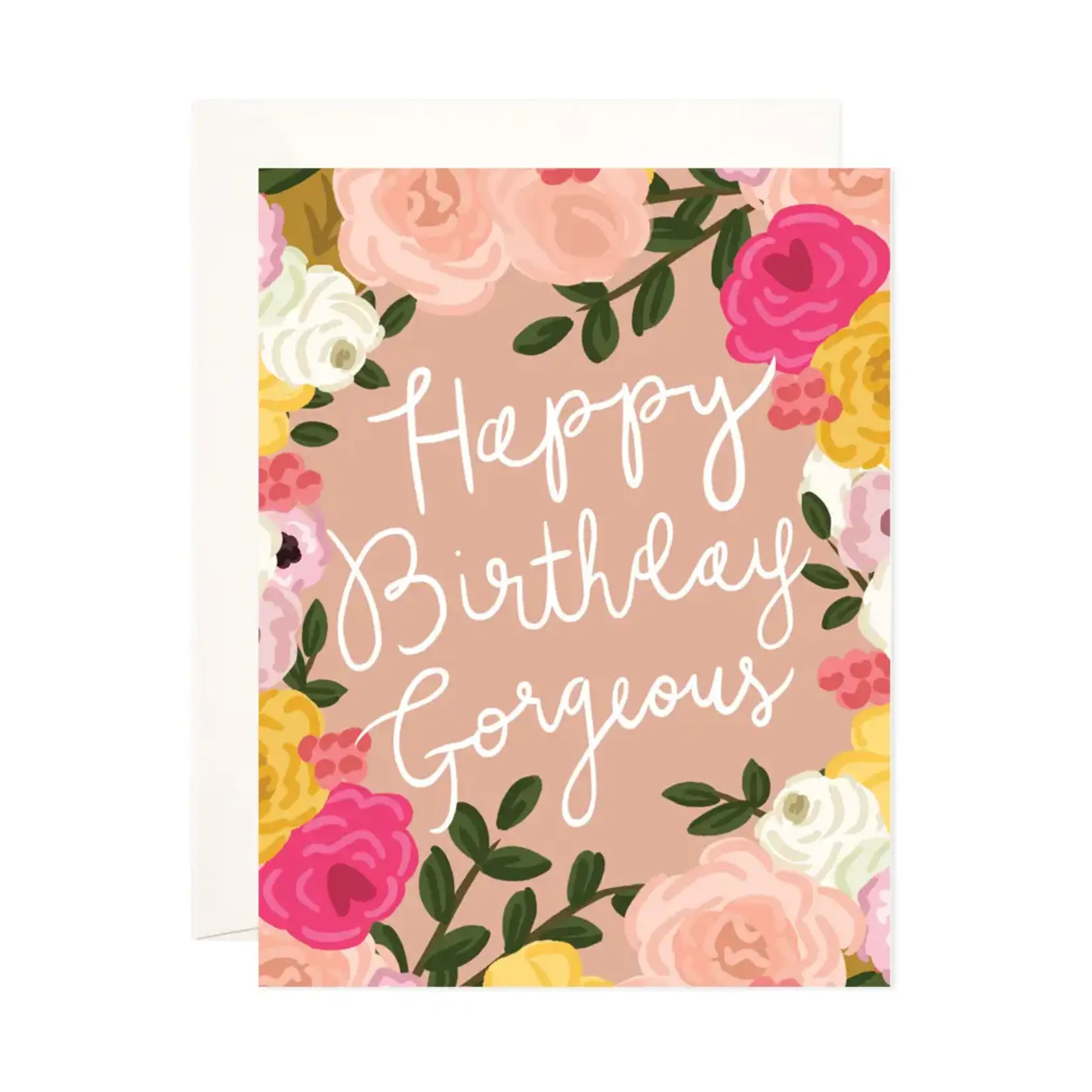 Bloomwolf Studio Gorgeous Birthday Greeting Card
