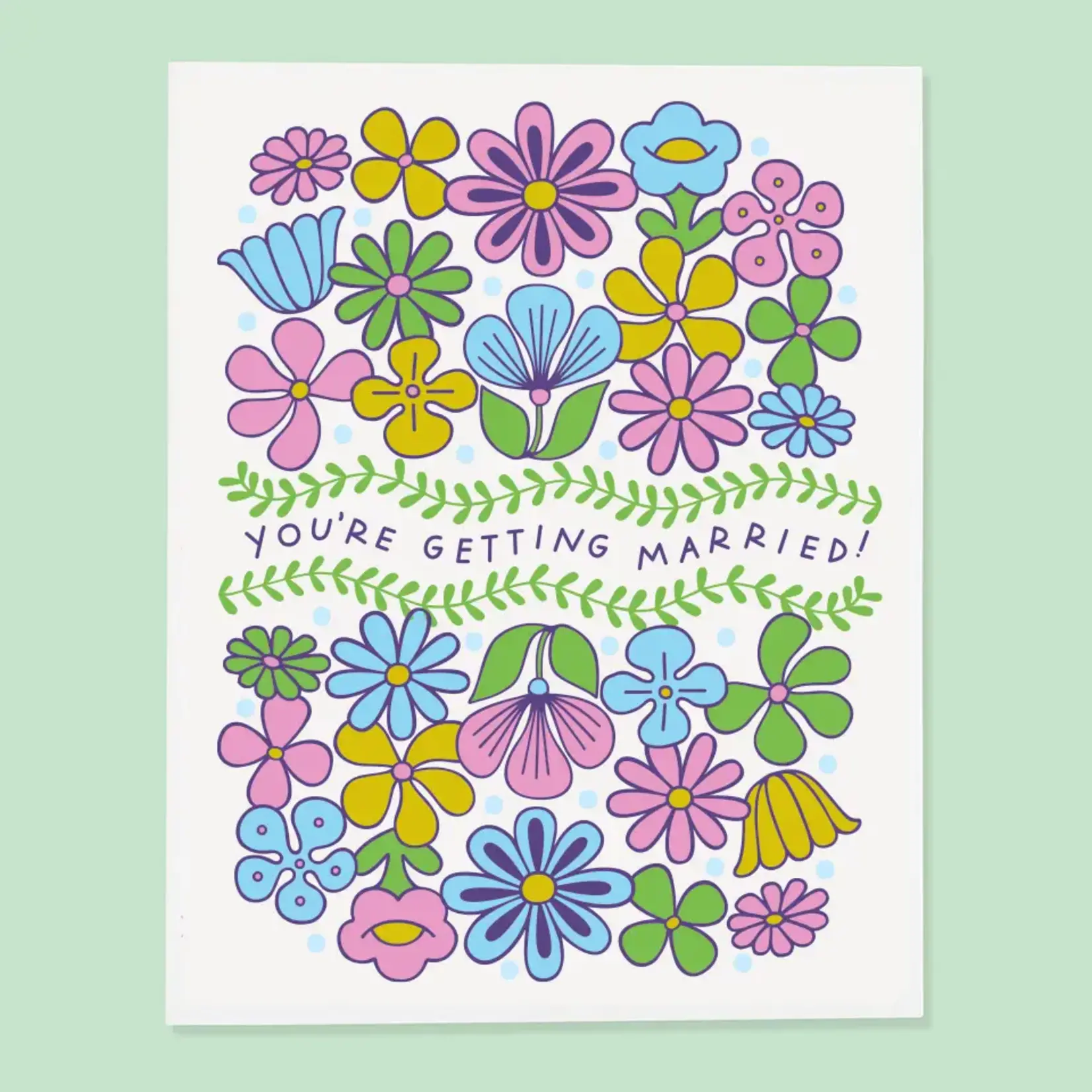 The Good Twin Getting Married Card