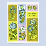The Good Twin Thinking of You Floral Card
