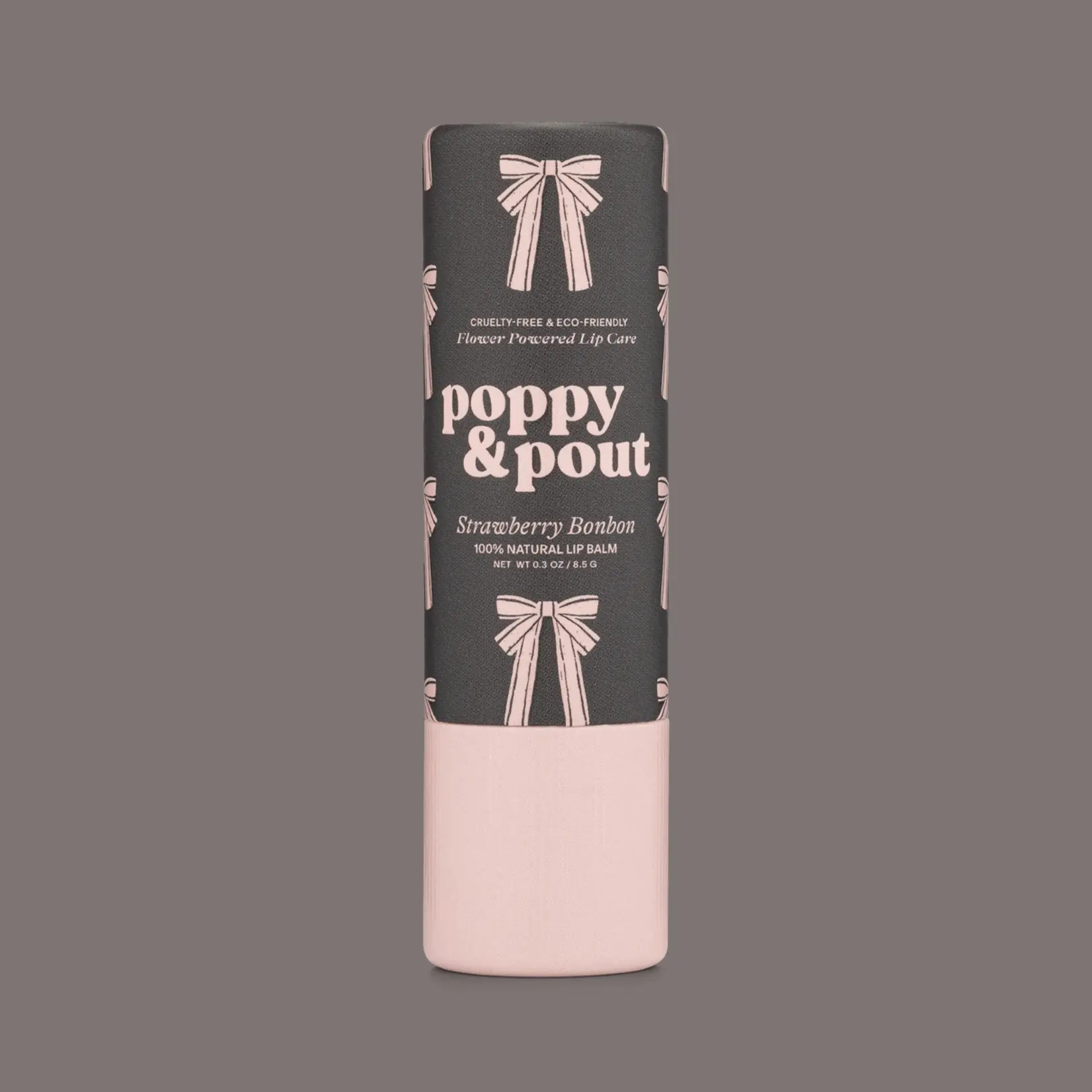 Poppy & Pout Lip Balm- Strawberry Bonbon